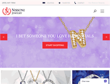 Tablet Screenshot of nissonijewelry.com